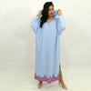 Djellaba Marocain Makhzaniya broderie - Morocco SOUQ
