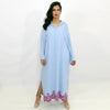 Djellaba Marocain Makhzaniya broderie - Morocco SOUQ