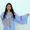 Djellaba Marocaine en broderie avec la ceinture - BellaModa - Morocco SOUQ