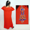 Caftan Marocain en crêpe avec Broderie et perlage - Ramadan 2021 - Morocco SOUQ