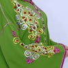 Djellaba Marocaine vert en broderie - BellaModa - Morocco SOUQ