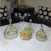 Tifour Artisanal Display Unit in copper and glass