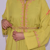 Gandoura Marocaine Makhzaniya avec majdoul - Morocco SOUQ