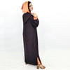 Djellaba Traditionnel en 2 pièces Tissu Mlifa et Satin - Morocco SOUQ