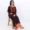 Djellaba Traditionnel en 2 pièces Tissu Mlifa et Satin - Morocco SOUQ