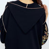 Djellaba Marocaine bleu marine en broderie - BellaModa - Morocco SOUQ