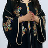 Djellaba Marocaine bleu marine en broderie - BellaModa - Morocco SOUQ