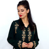 Djellaba Marocaine Beldi broderie en bronze - Morocco SOUQ