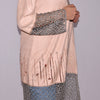 Jabador femme Marocaine en tissu daim - Morocco SOUQ