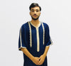 Abaya Artisanal Marocaine avec broderie Sur les côtes