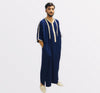 Abaya Artisanal Marocaine avec broderie Sur les côtes