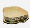Sinia Moroccan Artisanal Tray in Golden Copper 60cm/40cm