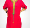 Gandoura Marocaine en Tissu fil à fil avec broderie