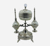Set of incense burner / incense burner with typical Moroccan fragrance lance