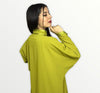 Moroccan abaya in Georgette crepe fabric with debbana embroidery & beading 
