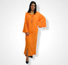 Moroccan Djellaba in Crepe fabric with Randa