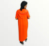 Moroccan Sport Djellaba in elastic fabric with patterns