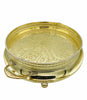 MODERN Moroccan Tray (SINIYA) Artisanal Gold Royal