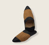 Chaussure Babouche Marocaine pour Femmes en deux couleur
