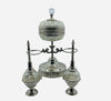 Set of incense burner / incense burner with typical Moroccan fragrance lance