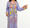 Moroccan Djellaba Crafts two pieces with embroidery and beading