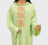 Moroccan djellaba Embroidered crafts in flashy color