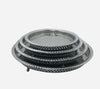 MODERN Moroccan Tray (SINIYA) Handcrafted silver