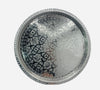 MODERN Moroccan Tray (SINIYA) Handcrafted silver