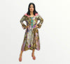 Moroccan Djellaba Style Dress in Randa with beading