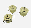 Moroccan artisanal silver tea set for sugar, mint and tea