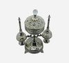 Set of incense burner / incense burner with typical Moroccan fragrance lance
