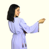 Moroccan craft caftan in embroidery with mejdoul