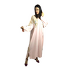 Moroccan Artisanal Jellaba in Georgette crepe fabric with beadwork embroidery