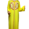 https://v2.langify-app.com/products/19449511#Moroccan artisanal djellaba in silk crepe fabric with sunny embroidery