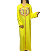 https://v2.langify-app.com/products/19449511#Moroccan artisanal djellaba in silk crepe fabric with sunny embroidery
