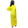 https://v2.langify-app.com/products/19449511#Moroccan artisanal djellaba in silk crepe fabric with sunny embroidery