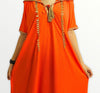 Moroccan Sport Djellaba in elastic fabric with patterns