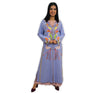Moroccan Djellaba Crafts two pieces with embroidery and beading
