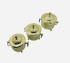Moroccan artisanal silver tea set for sugar, mint and tea