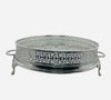 MODERN Moroccan Tray (SINIYA) Handicraft Silver Royal