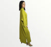 Moroccan abaya in Georgette crepe fabric with debbana embroidery & beading 