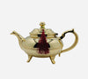 Moroccan Artisanal tea teapot, Berrad "CHARAF Style" in Silvered copper